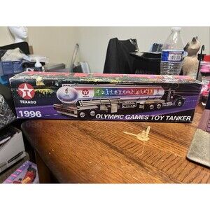 1996 Texaco Olympic Games Toy Tanker #3 Collectors Series Works Tested!